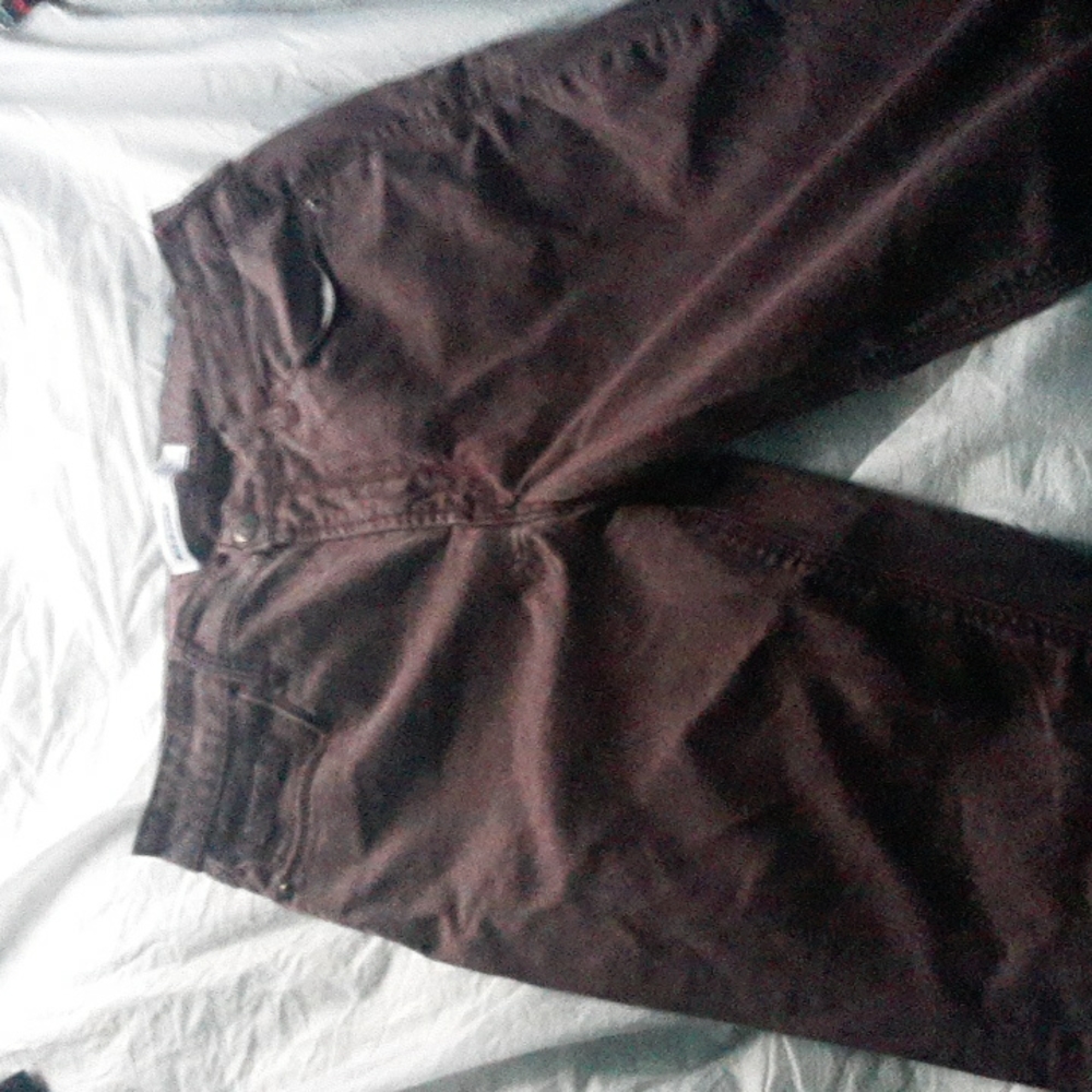 Purple skinny jeans